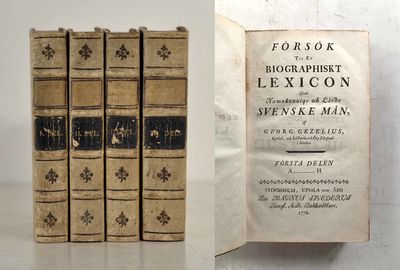 Försök til et biographiskt lexicon öfver…