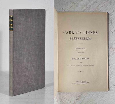 Carl von Linnés brefvexling. Förteckning.