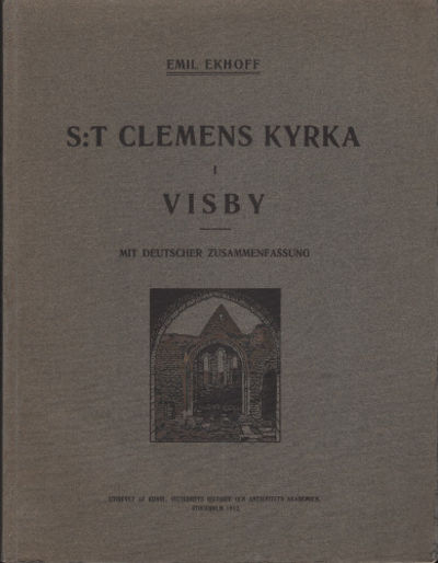S:T CLEMENS KYRKA I VISBY.