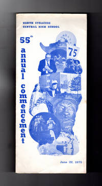 image of North Syracuse Central High School 1975 Commencement Program - 55th Annual. Ephemera