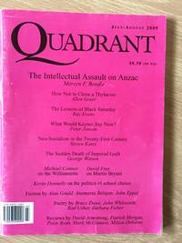 Quadrant magazine July-August 2009 by Windshuttle, Keith (ed.)