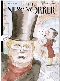 NEW YORKER: DONALD TRUMP CHRISTMAS. COVER BY BARRY BLITT