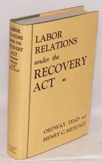 image of Labor relations under the recovery act