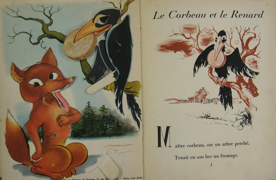 Le Corbeau Et Le Renard Corbeau Et Le Renard Fables De La Fontaine Images