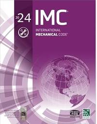 International Mechanical Code 2024 (IMC Code): ISBN 9781959851769