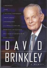 image of David Brinkley: A Memoir (Signed First Edition)
