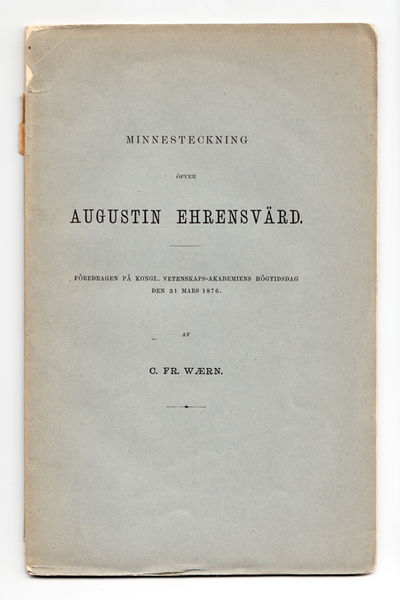 Minnesteckning öfver Augustin Ehrensvärd…