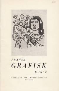 Fransk grafisk konst. 1958.