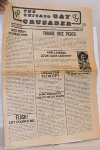 image of Chicago Gay Crusader: the total community newspaper; #10, February 1974: Troy Perry to Speak Here