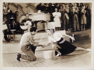Binder with twenty-one black and white publicity photos from the 1930s