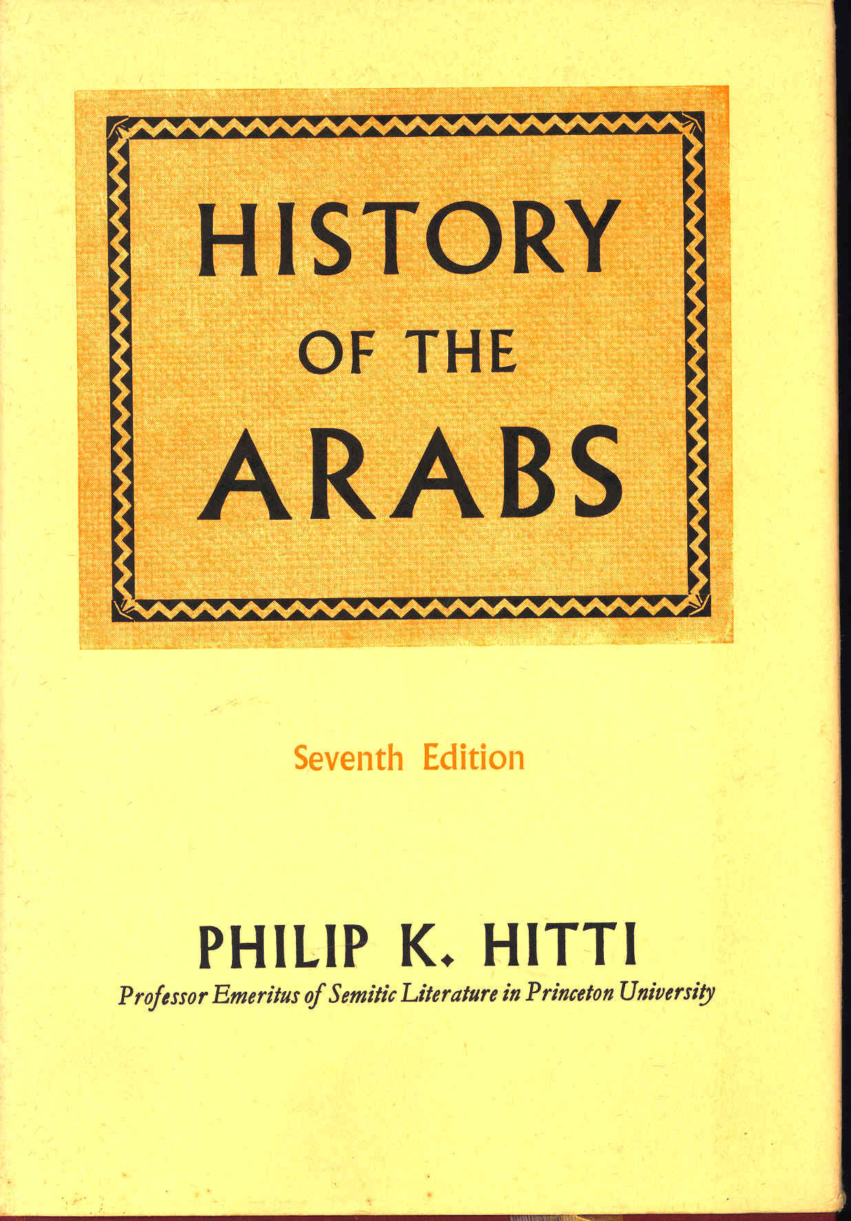 History Of The Arabs From The Earliest Times To The