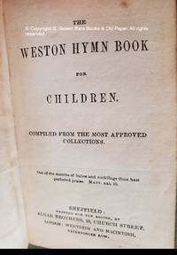 cover of The Weston Hymn Book for Children.