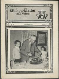 KITCHEN KLATTER MAGAZINE NOVEMBER 1950 by Leanna Field Driftmier - 1950 - from Gibson's Books (SKU: 76424)