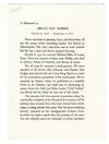 A memorial to Bruce Fay Towne, March 25-1905 - September 3, 1970
