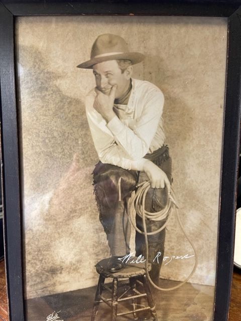 SIGNED ORIGINAL WILL ROGERS PHOTO