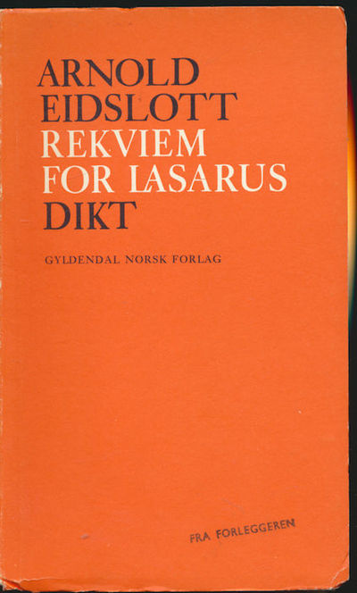 Rekviem for Lasarus. Dikt