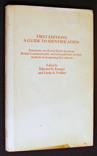 First Editions: A Guide To Iidentification (1st printing)