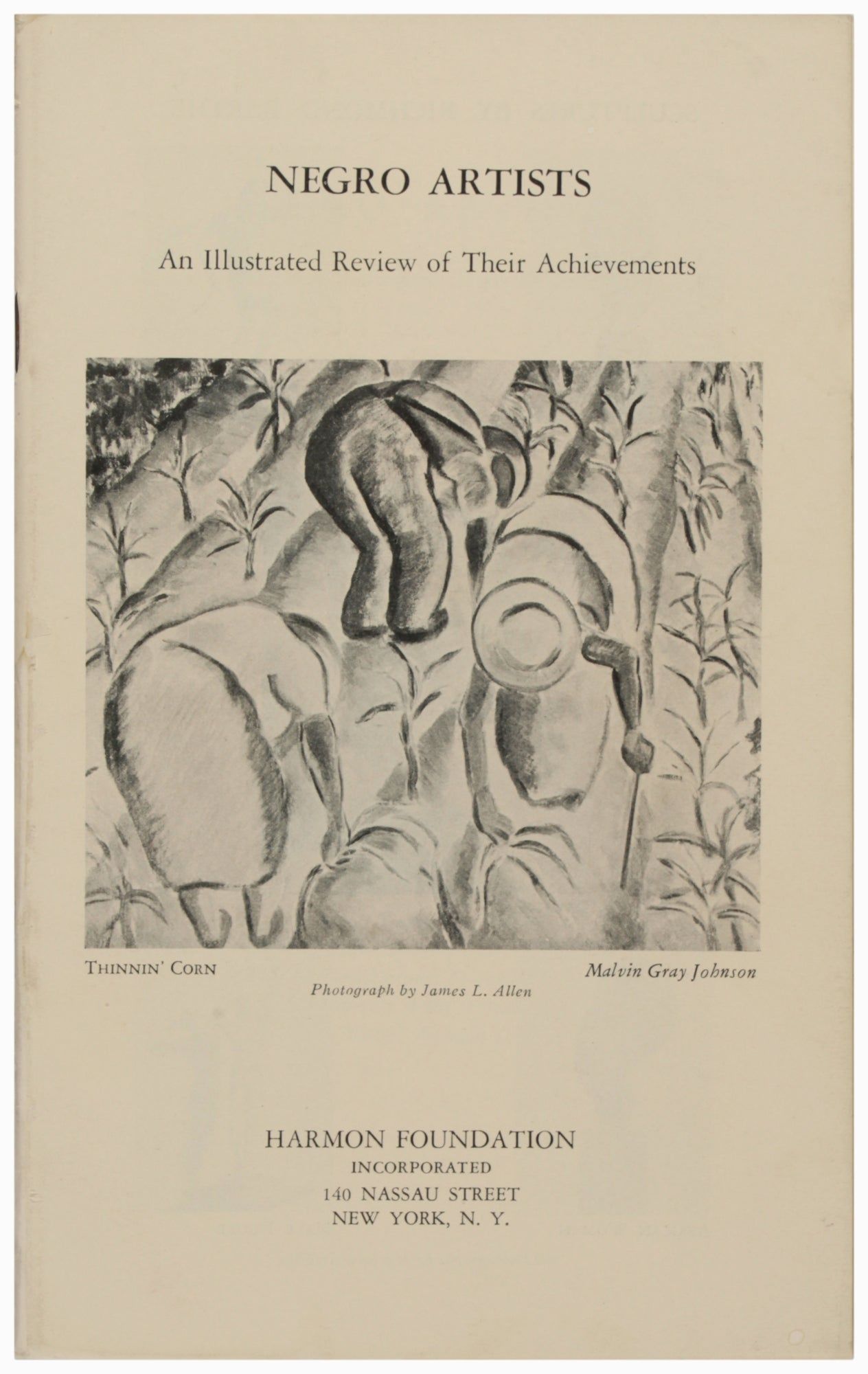 Negro Artists: An Illustrated Review of their Achi