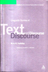 Linguistic Studies of Text and Discourse