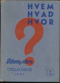 Hvem Hva Hvor 1937