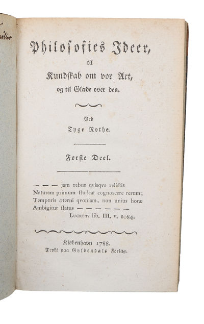 Philosofies Ideer, til Kundskab om vor Art, og til Glæde over den. 1.-2. Deel. 2 bd. (photo 2)