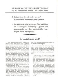 B. Redogörelser för och analys av med…