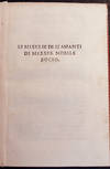 Le miserie de li amanti.
