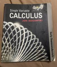 Single Variable Calculus Early Transcendentals, Volume 2