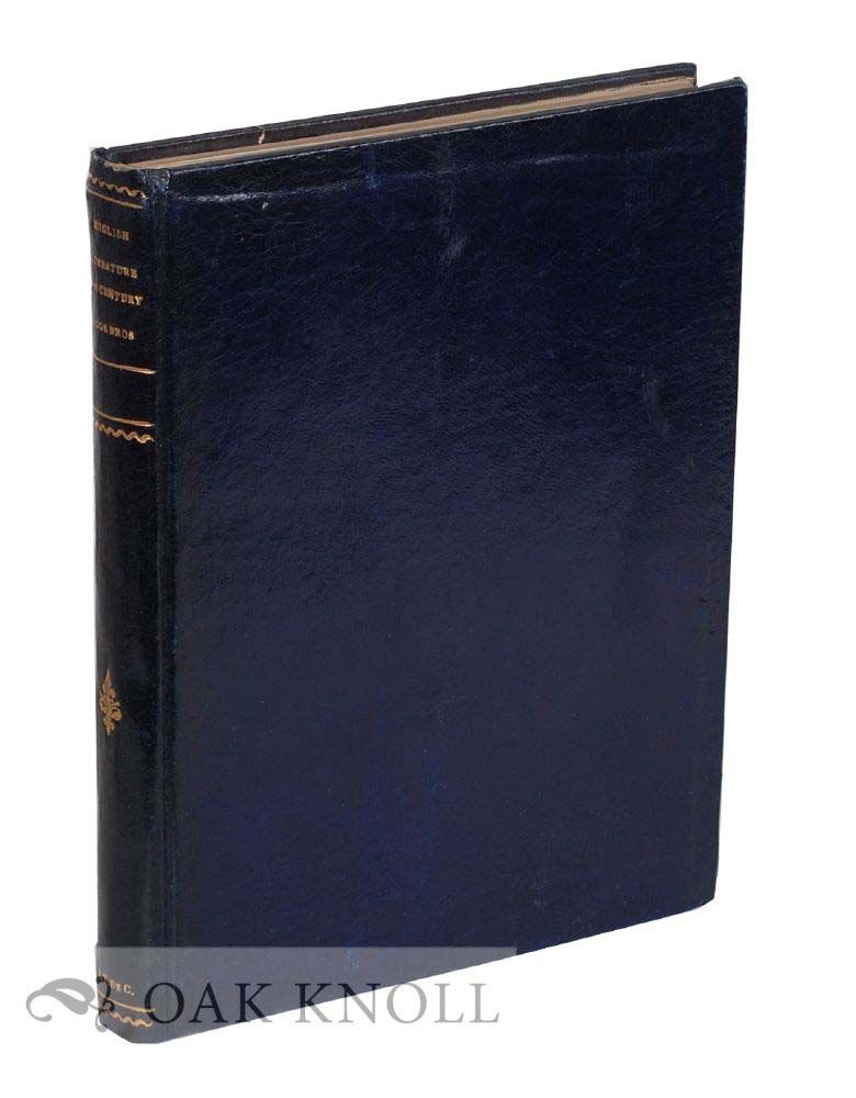 ENGLISH LITERATURE OF THE 19TH & 20TH CENTURIES. P