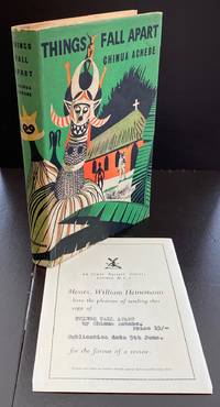 Things Fall Apart : With The Publisher’s Review Slip by Chinua Achebe - First UK Edition - 1958 - from Ashton Rare Books ABA, PBFA, ILAB (SKU: 2222322244620)