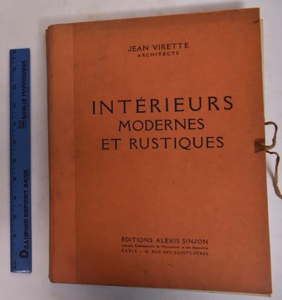 Paris: Editions Alexis Sinjon, 1928. Hardcover. VG- age toning and very light and occassional smudin...