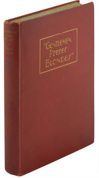 image of Gentlemen Prefer Blondes (Inscribed First Edition)