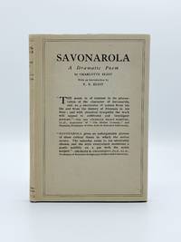 Savonarola by ELIOT, Charlotte; T. S. ELIOT (introduction) - 1926