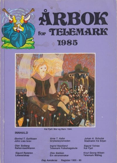 Årbok for Telemark 1985. Skriftstyrar: Dag…