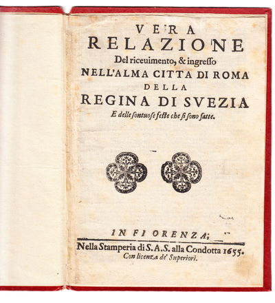 Vera relazione del riceuimento, & ingresso…