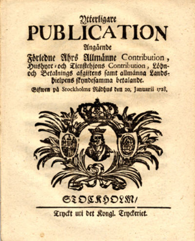 Ytterligare publication angående förledne åhrs…