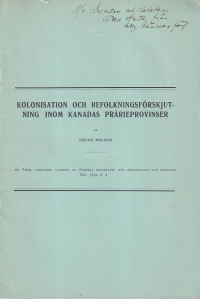 Kolonisation och befolkningsförkjutning inom…