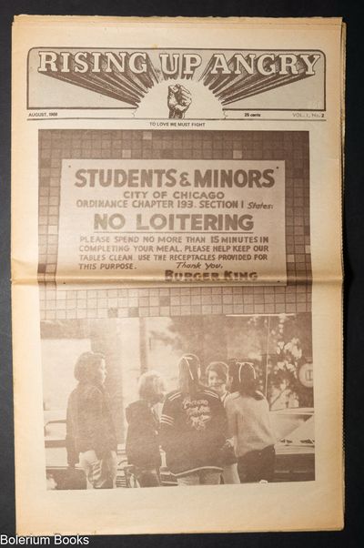 Rising Up Angry, Vol. 1, No. 3 (October 1969) Pickin' Up On It