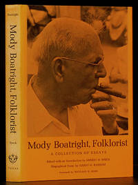 image of Mody Boatright, Folklorist: A Collection of Essays