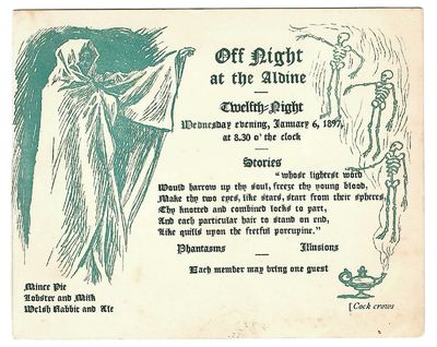 Off Night at the Aldine