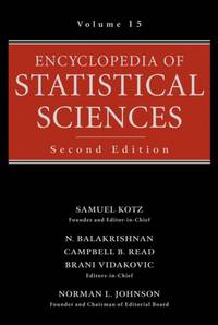 Encyclopedia of Statistical Sciences, Volume 15
