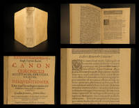 D. Johannis Marshami... Canon chronicus aegyptiacus, ebraicus, graecus, & disquisitiones. Liber non… by John MARSHAM - Hardcover - 1676 - from Schilb Antiquarian Rare Books (SKU: 11240)