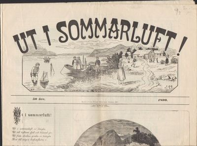 Ut i sommarluft.