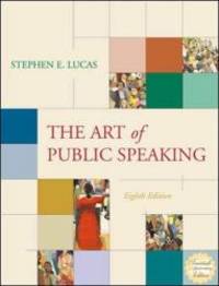 The Art of Public Speaking by Stephen E Lucas - 2003-03-01