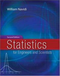 image of Statistics for Engineers and Scientists