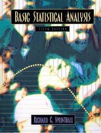 Basic Statistical Analysis