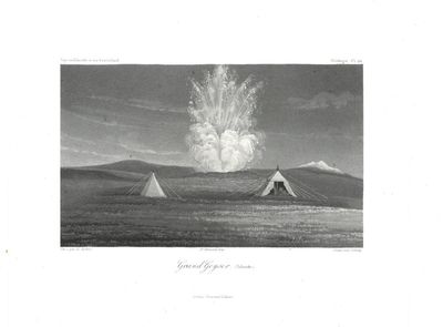 Voyage en Islande et au Groënland exécuté pendant les  années 1835 et 1836 sur la corvette La Recherche commandé par M. Tréhouart Lieutenant de Vaisseau dans le but de découvrir les traces de La Lilloise. Publié par ordre du Roi. Sous la direction de M. Paul Gaimard Président de la Commission scientifique d’Islande et de Groënland. Géologie et minéralogie. Par M. Eugène Robert. Atlas. 1re Livraison - 2me Livraison. (photo 2)