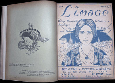 L'IMAGE: French Literary and Artistic Magazine. 12 Issues Bound in One Volume.