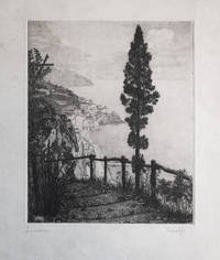 ( Original Etching ) Amalfi by Laurenzi, Laurenzio ( Italian, 1878-1946 )