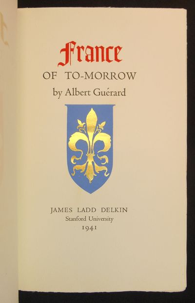 France of To-morrow